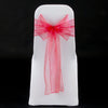 FUCHSIA ORGANZA SASH 23cm - BUNDLE DEAL 100 SASHES