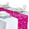 Fuchsia Rosette Table Runner