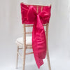 Fuchsia Taffeta Sash