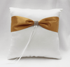 Gold And Ivory Satin Sparkle Ring Bearer Pillow - Was £7.60 For 1!