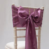 Grape Taffeta Sashes