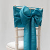 Green Teal Taffeta Sashes