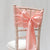 Ice Pink Candy Taffeta Sash