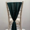 Racing Green Chiffon Vertical Drape New (pack Of 5) -- IMA Trading Ltd