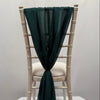 Racing Green Chiffon Vertical Drape New (pack Of 5)