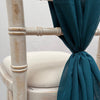 Teal Chiffon Vertical Drape New (pack Of 5) -- IMA Trading Ltd
