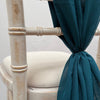 Teal Chiffon Vertical Drape New (pack Of 5) -- IMA Trading Ltd