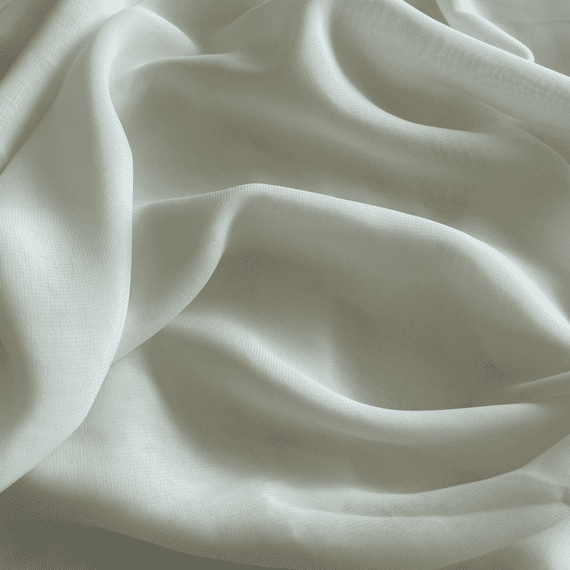 Ivory Chiffon Table Runner