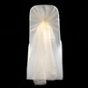IVORY ORGANZA HOOD