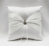 Ivory Pleat Sparkle Ring Pillow - Was £7.60 For 1!
