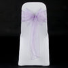 LAVENDER ORGANZA SASH 23cm