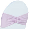Lavender Ruffled Spandex Lycra Band