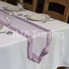 LAVENDER TAFFETA EDGED ORGANZA TABLE RUNNER - WAS £2.59!