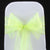 Lime green organza sashes bow 18cm