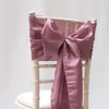 Mauve Taffeta Sash