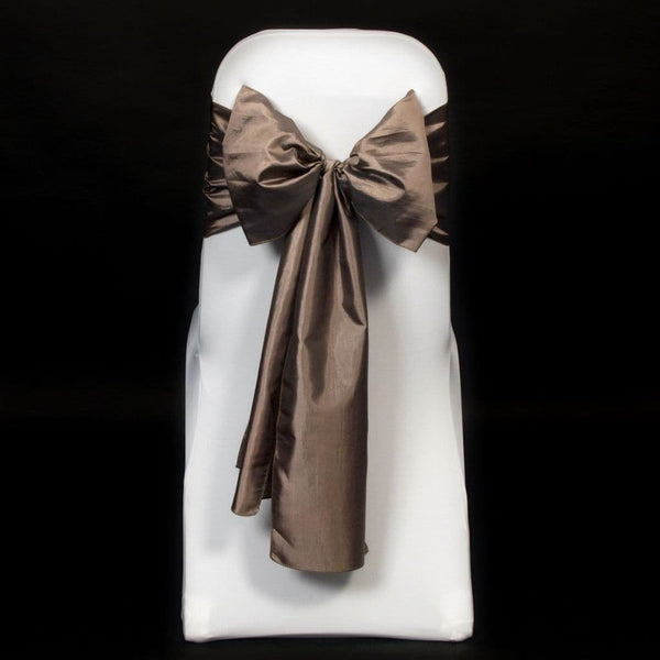 Mocha Taffeta Sashes