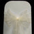 NATURAL SHIMMER ORGANZA SASH 23cm