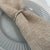 Natural Weave Wheat Burlap Linen Napkin -- IMA Trading Ltd