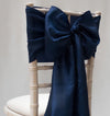 Navy Blue Taffeta Sashes