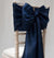 Navy Blue Taffeta Sashes