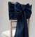 Navy Blue Taffeta Sashes