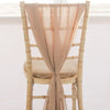 New Nude Chiffon Vertical Drape (pack of 5)