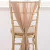 New Nude Chiffon Vertical Drape (pack of 5)