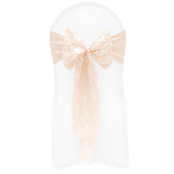 Nude Lace Sashes - WAS £1.30!