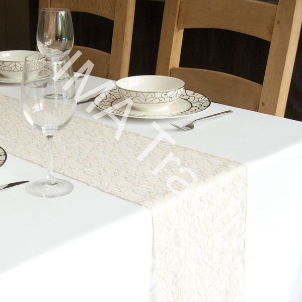 Nude Lace Table Runner
