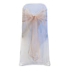 NUDE ORGANZA SASH 23cm