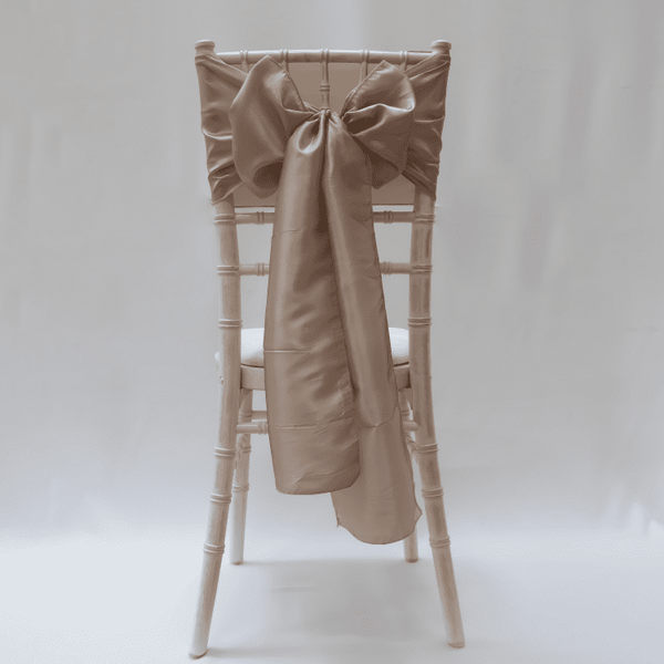 Nude Taffeta Sashes