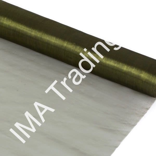 Olive Green Organza Fabric Roll 29cm X 25m