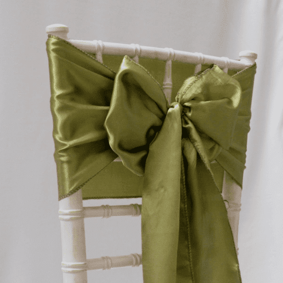 Olive Satin Sash - PURST - IMA Trading Ltd