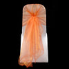 ORANGE ORGANZA HOOD