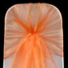 ORANGE ORGANZA HOOD