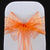 ORANGE ORGANZA SASH 23cm