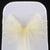 PALE LEMON ORGANZA SASH 23cm