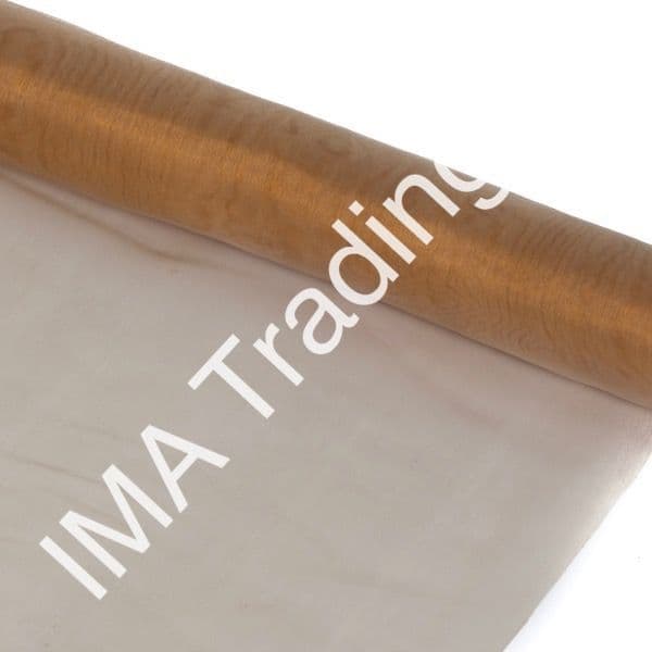 Pale Mocha/ Latte Organza Fabric Roll 29cm X 25m