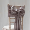 Pale Silver Taffeta Sashes