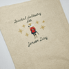 Personalised Nutcracker Linen Stocking