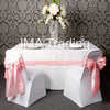 Pink Taffeta Border Organza Overlay