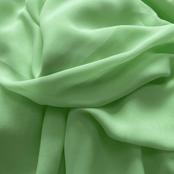 Pistachio Chiffon Vertical Drape (pack Of 5)