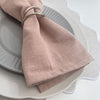 Premium Blush Linen Napkin -- IMA Trading Ltd