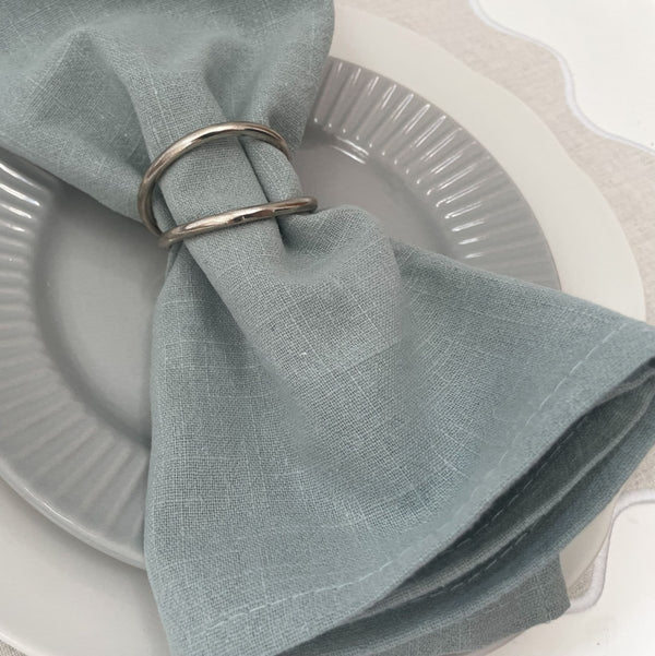 Premium Duck Egg Soft - feel Linen Napkin -- IMA Trading Ltd