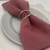 Premium Dusty Pink Soft - feel Linen Napkin -- IMA Trading Ltd