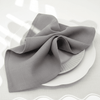 Premium Grey Soft - feel Linen Napkin -- IMA Trading Ltd