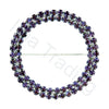 Purple Diamante buckles / brooches