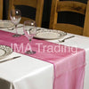 Raspberry Organza Table Runner
