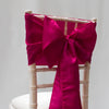 Raspberry Taffeta Sashes