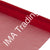 Red Organza Fabric Roll 80cm X 25m